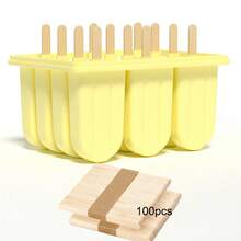 12pcs Silicone Ice Pop Mold, Suitable For Homemade Ice Cream Popsicles, Creative Ice Cream Cone Mold, DIY Ice Pops And Ice Cubes - Multicolor - View 14