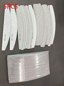 40/25/5 chiếc dũa móng tay hình lưỡi liềm màu xám, dũa móng hai mặt, dụng cụ làm móng chuyên nghiệp, thích hợp cho móng acrylic, nối móng, tự làm và sử dụng tại salon, độ nhám 100/180, dũa móng, dụng cụ làm móng, quà tặng (Kiểu ngẫu nhiên) - Nhiều màu - Xem 12