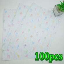 Giấy lụa họa tiết nơ nhỏ nhiều màu sắc, kích thước 19,69*13,78 inch, giấy gói quà in sẵn dùng cho túi quà, đồ thủ công DIY, bó hoa, đám cưới, sinh nhật, tốt nghiệp, tựu trường, Giáng sinh, trang trí tiệc. - Xem 9