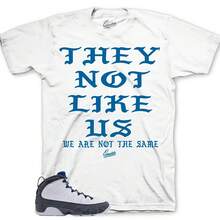 Camisetas a juego con la camiseta Retro 9 Flint Grey - Not Us Sneaker - forma - Ver 1