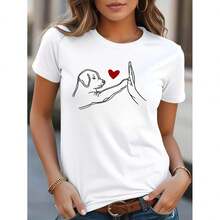 Women T-Shirts - White - View 8