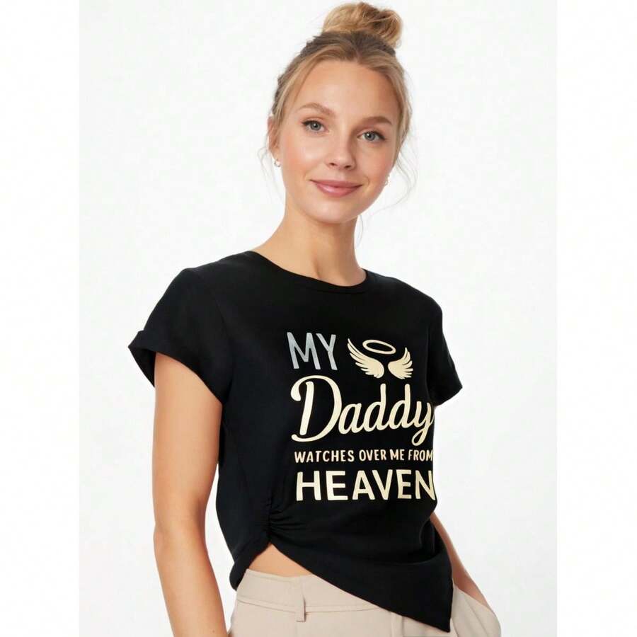 Women T-Shirts - Black - View 1