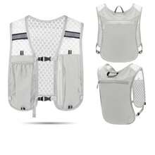 Lightweight Sports Backpack, Multi-Pocket, Solid Color, Running Vest Suitable For Marathon, Jogging, Cycling And Outdoor Activities - Multicolor - View 10