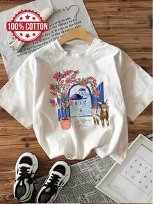 Women T-Shirts - White - View 6