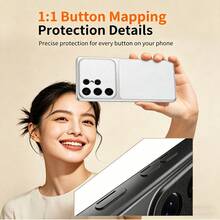 全新奢華材質手機殼，適用於 Galaxy S26、S25、S24、S23、S22、S25 Ultra、S26 Ultra、S24 Ultra、S23 Ultra 以及 Galaxy A56、A54、A36、A37、A57、A15、A16、A35、A36、A55、A66。耐刮、耐用、輕巧、便攜，現代極簡風格手機殼 - 白色 - 查看 6