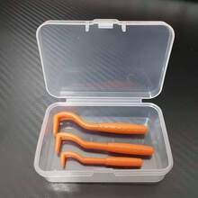 4pcs/Set (3pcs Tools + 1pc Box) Tick Remover Tool Kit | Provides Multiple Color Options | More Effective & Safer | Suitable For Dogs Tick Removal | Protect Your Pets | Applicable For Dogs, Cats, Horses And Humans | Tick Tweezer With Box | Tick Catcher - Multicolor - View 6