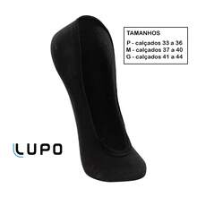 Kit Of 2 Lupo Basic Seamless Slipper Socks With Silicone 03287-088 - 黑色 - 查看 3