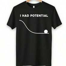 I Had Potential Shirt, Project Hail Mary T-Shirt - Black - View 1