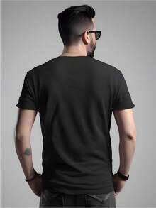 Short-Sleeved T-Shirt With Round Neck, Heat Transfer Print. Remind Me You're Like A Valuable Double-Sided Coin. Skull T-Shirt, Gift For Men, Women, Family, And Friends. Women's Blouses. Women's T-Shirt. - 黑色 - 查看 2