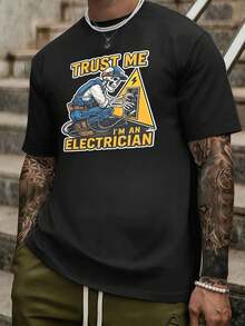 Men T-Shirts - Black - View 1