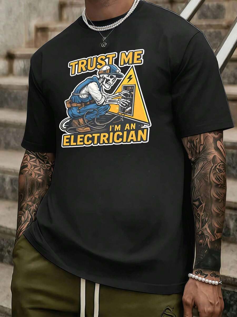 Men T-Shirts - Black - View 1