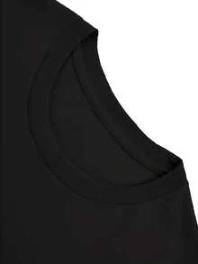 Camiseta gráfica para trabajadoras de la salud - Negra con texto llamativo y vibrante - Ropa de enfermería diaria casual de cuello redondo - Regalo lavable para profesionales de la salud, Top de enfermera, Ropa de personal, Camiseta de manga corta, Impresión de alta calidad, Profesional - Negro - Ver 3
