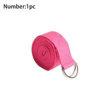Set de 7 piezas multifuncional para fitness en casa y yoga, banda de resistencia en forma de 8, anillo de yoga para estiramiento, banda de resistencia para adelgazar, banda de estiramiento de yoga, colchoneta de soporte, equipo de fitness para modelar el Body, equipo deportivo completo para entrenamiento de Pilates en casa. - Rosa - Ver 18