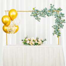 Adjustable Table Arch Stand, Over The Table Rod Stand With Clamps , Gold Metal Table Bar For Hanging Flowers , Table Arch For Birthday, Wedding,Party Decoration, Christmas, Halloween, Thanksgiving, Graduation Decorations - Xem 8