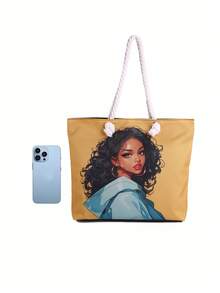 Large Capacity Handbag For Women, New Arrival Minimalist Commuter Shoulder Tote Bag - Multicolor - View 3
