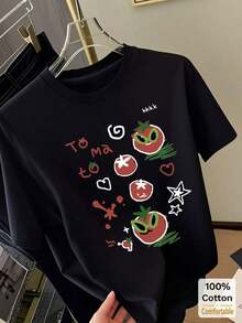 Women T-Shirts - Black - View 4