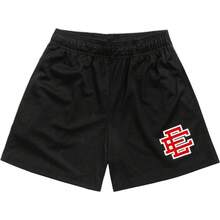 EE  Basic Summer Running Shorts Men Sport Fitness Shorts Training Quick Dry Gym Men Shorts Jogger Gym Shorts Men - 杏子黑標 - 查看 7