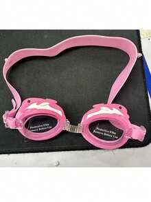 Gafas de natación para niños con diseño de pez de dibujos animados en color rosa, adecuadas para niños y niñas, resistentes al agua, antivaho y de alta definición con forma de cangrejo - Multicolor - Ver 15
