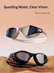New High-Definition Anti-Fog Waterproof Swimming Goggles With Adjustable Strap, Suitable For Adults, For Swimming Pool And Beach Training, Summer Swimming Accessory - Multicolor - View 11