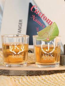 Ly rượu whisky mini khắc tên theo yêu cầu, quà tặng phù rể tùy chỉnh, ly khắc laser, ly rượu whisky cho tiệc cưới, quà tặng đám cưới, quà tặng cho phù rể. - nhiều màu - Xem 8