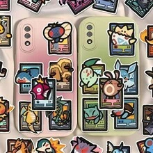 100 miếng dán hình phong cách pixel, hình hoạt hình dễ thương, tự dán lên vali, văn phòng phẩm, chống thấm nước, hình vẽ graffiti, quà sinh nhật nhỏ bất ngờ, lựa chọn hàng đầu cho quà tặng trường học. - Nhiều màu - Xem 6