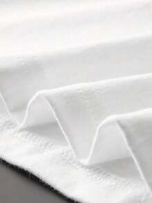 Nuevas camisetas de verano para mujer con estampado de gato, cuello redondo, color blanco, estilo casual, manga corta, holgadas, ideales para vacaciones, uso diario, ir al trabajo y estilo informal. - Blanco - Ver 3