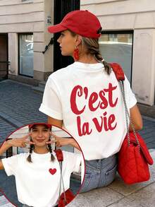 Dam-T-shirts - Vitt - Visa 5