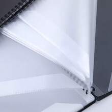 A4 Piano Sheet Music Binder, 20 Pages 40 Slots Large Capacity Expandable Music Score Folder, Matte Inner Pages For Writing, Transparent Inner Pages Anti-Glare, Anti-Fold Waterproof Durable, Suitable For Daily Practice, Band Performance, Stage Performance, Music Classroom - Multicolor - View 4