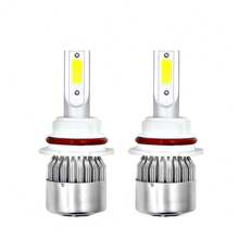 2个45000流明CANBUS H7 LED大灯，300W CANBUS无故障车灯，6500K，H1 H3 H4 H11 9005 HB3 9006 HB4，12V/24V - C6 - 查看 10
