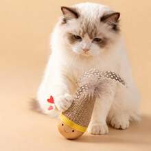 This Fun Self-Rolling Cat Toy, Feather Shaker, And Indoor Cat Teaser Provides Exercise And Entertainment For Cats Of All Breeds And Sizes. No Batteries Required, Made Of Synthetic Feathers, This Self-Rolling Cat Toy Features A Feather Bell That Makes A Sound, Is Scratch-Resistant And Bite-Resistant, And Is Perfect For Cats To Entertain Themselves. - View 10