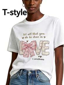 Women T-Shirts - White - View 1
