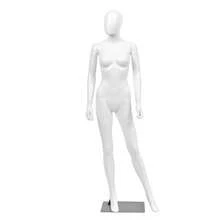 GOFLAME Female Full Body Model With Base Adjustable 177cm Mannequin Torso Manikin Dress Form For Clothing Store Exhibition - B - View 1