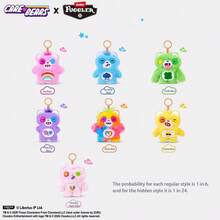 Spin Master CARE BEARS Móc khóa hình gấu bông Fuggler Love Bear chính hãng – Đồ chơi sưu tầm độc đáo, xấu xí nhưng dễ thương, phụ kiện trang trí ba lô, quà tặng sinh nhật - Nhiều màu - Xem 3
