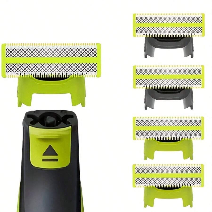 适用于 One Blade QP2520/QP2530/QP2620/QP2630 QP2724/QP2834 电动胡须修剪器的替换刀片