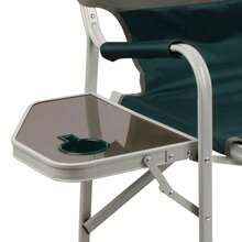 Coleman Outpost Breeze - Silla Plegable portátil con Mesa Auxiliar - Los Verdes - Ver 7