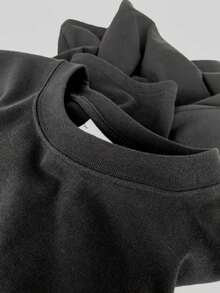PAYEAH Watch Lt Sucka T-Shirt (Single Piece) 100% Cotton 220g Heavyweight Cotton T-Shirt Q2MQ - 黑色 - 查看 4