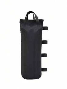1/2pcs Heavy Duty Canopy Weight Bags, Thick Tent Sandbag Weights Up To 40kg, Black Universal Fit For Gazebo, Sun Shade, Outdoor Tent Stabilizing - A - View 8