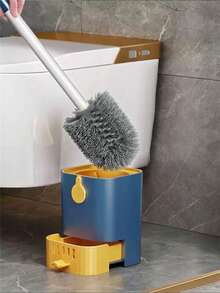 1 chổi cọ toilet treo tường kèm giá đỡ, chổi cọ toilet cán dài (lông mềm - chống dính) - Loại bỏ vết bẩn hiệu quả, giữ cho toilet sạch sẽ và hợp vệ sinh. Có thể treo tường hoặc để đứng, dễ dàng vệ sinh. Chổi cọ nhà tắm, dụng cụ vệ sinh, đồ dùng gia đình, phụ kiện phòng tắm, phụ kiện toilet. - A - Xem 8