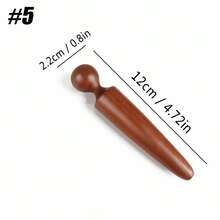 1PCS Wooden Reflexology Sticks Foot Hand Massage Wooden Stick Tools Thai Face Neck Back Waist Massager Trigger Points - 1 - View 12
