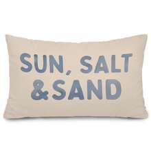 1pc Coastal Beach Seashell Pillow Cover, Coastal Beach Room Decor, Preppy Blue Seashell Nautical Ocean Beachy Decorative Lumbar Pillow Covers For Home Bedroom Living Room (Single Side, No Pillow Core) - 12*20inch - View 1