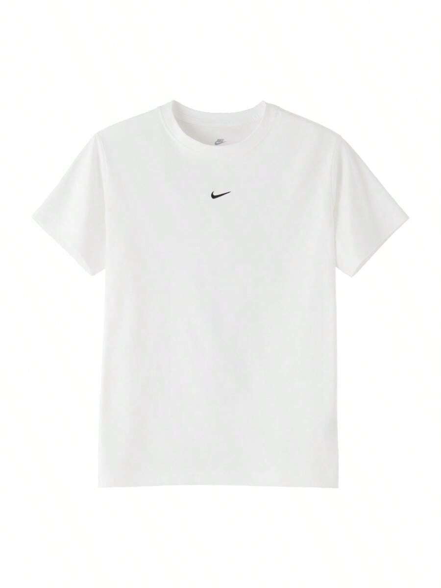 Nike AS W NSW CLASSIC SS TEE 女士T恤,轻便休闲户外运动短袖T恤 IH7602-100 - IH7602-100 - 查看 1