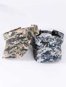 1pc Women's Casual Camouflage Pattern Baseball Cap, Suitable For Daily Use - Empty Hat - View 1
