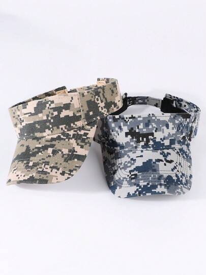 1pc Women's Casual Camouflage Pattern Baseball Cap, Suitable For Daily Use