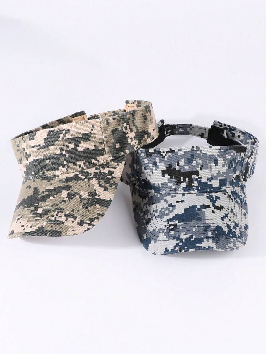 1pc Women's Casual Camouflage Pattern Baseball Cap, Suitable For Daily Use - Empty Hat - View 1