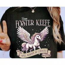 blusas verano Camiseta del equipo Foster Keefe, camiseta del Guardián de las Ciudades Perdidas, merchandising de Kotlc, Guardián de las Ciudades Perdidas, Shannon Messenger, Will Always Be Cooler Children's clothing - Negro - Ver 7
