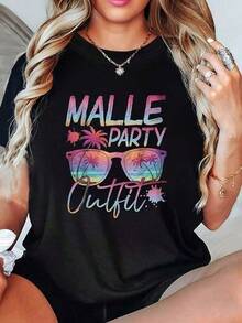 Women T-Shirts - Black - View 1