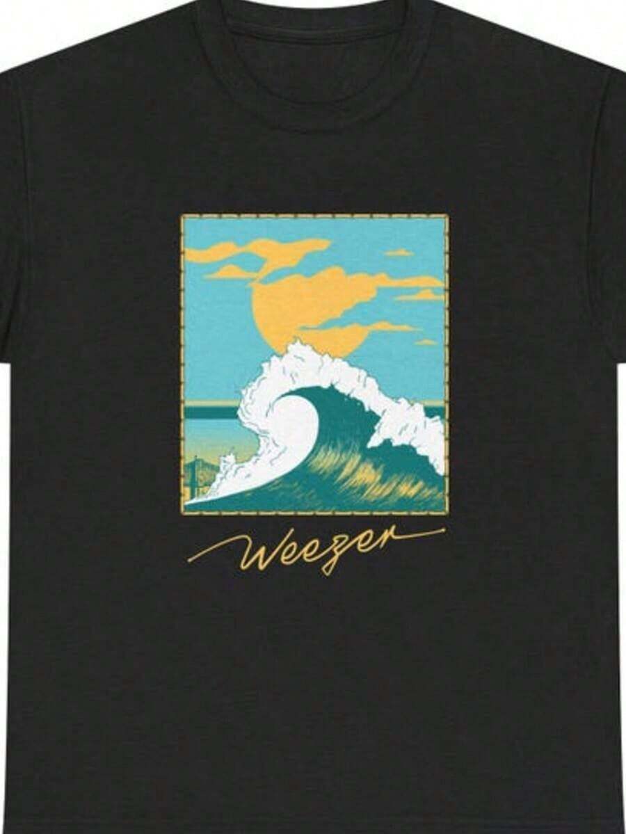 1 Vintage The Strokes L In Can T-Shirt, 100% Cotton, 180g 100% Cotton - 黑色 5 - 查看 1