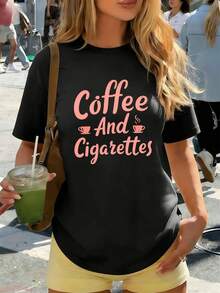 Women T-Shirts - Black - View 1