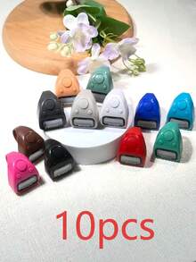 Máy đếm điện tử cầm tay mới, màn hình LED vòng đàn hồi, máy đếm mini vận hành bằng tay, máy đếm bao bì thẻ sử dụng hàng ngày. - Nhiều màu - Xem 23