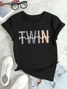 Women T-Shirts - Black - View 2